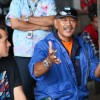 Pak Agung updates the team