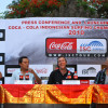 Lee Wilson, Tipi Jabrik, Bruce Waterfield, and Jake Paterson at press conference