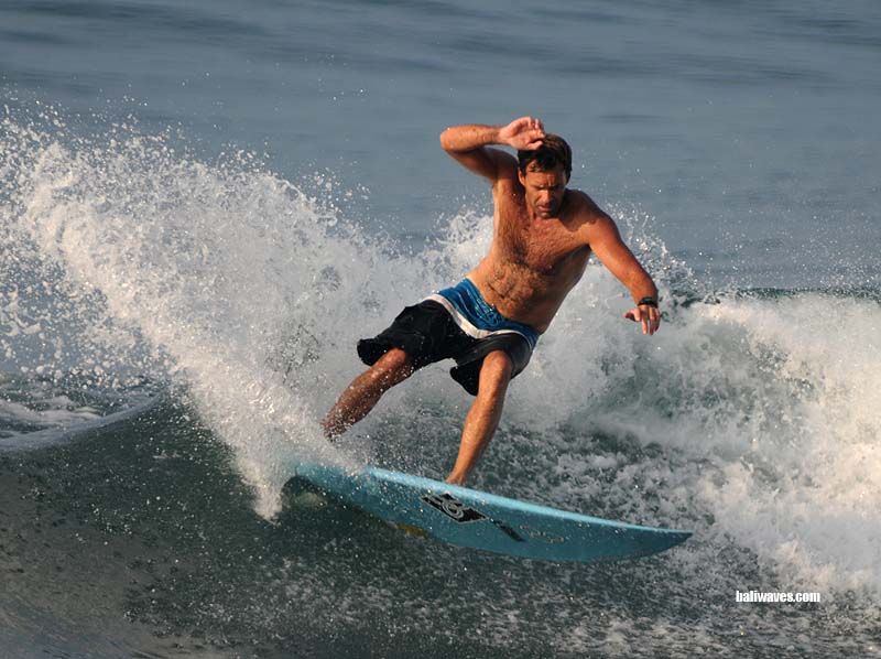 Surfing in Bali 5th April 2013